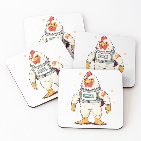 Item preview, AstroChicken Space Prints for Toddlers (and parents!) designed and sold by macvoodoodesign.