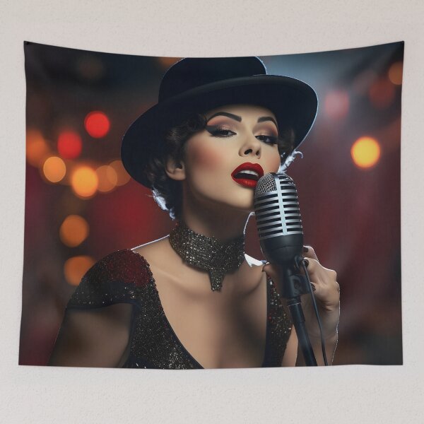 Item preview, stock photo photorealistic cabaret performer designed and sold by dcrc.