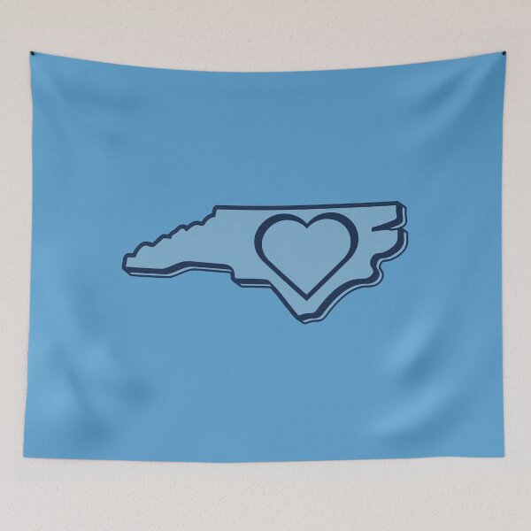 Item preview, North Carolina Love Design, Blue And White  designed and sold by PNWEnergy.