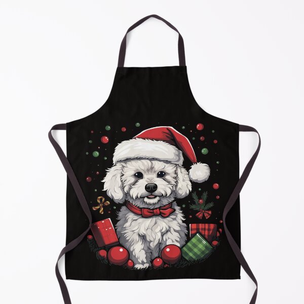 Item preview, Christmas Bichon Frise designed and sold by creativellashop.