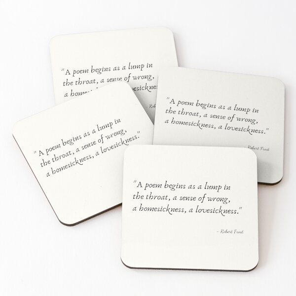 Item preview, A Quote about Poetry by Robert Frost designed and sold by Poemit.