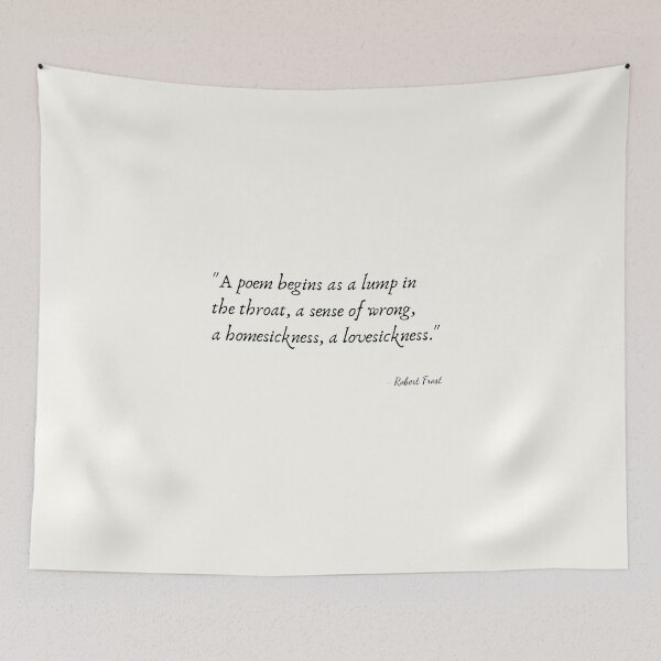 Item preview, A Quote about Poetry by Robert Frost designed and sold by Poemit.