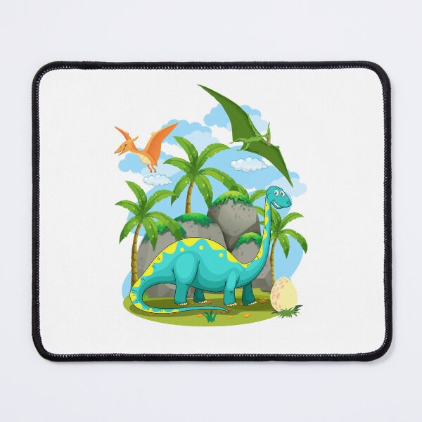 Item preview, "Adventure of Dino Squad: Soaring, Stomping, Earthly Fun!" designed and sold by Power-OF-You.