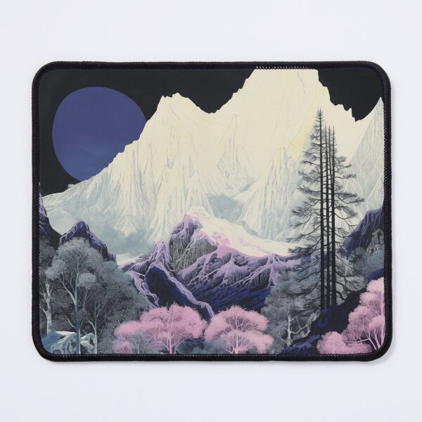 Item preview, Negative Effect Landscape of Nature and Mountains designed and sold by Je-we.