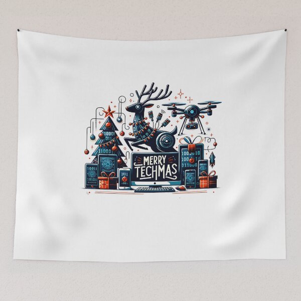 Item preview, Merry Techmas 3 designed and sold by NavyPanda.