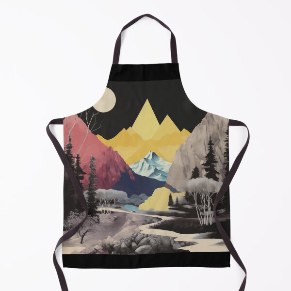 Item preview, Negative Effect Collage Style Landscape of Nature and Mountains designed and sold by Je-we.