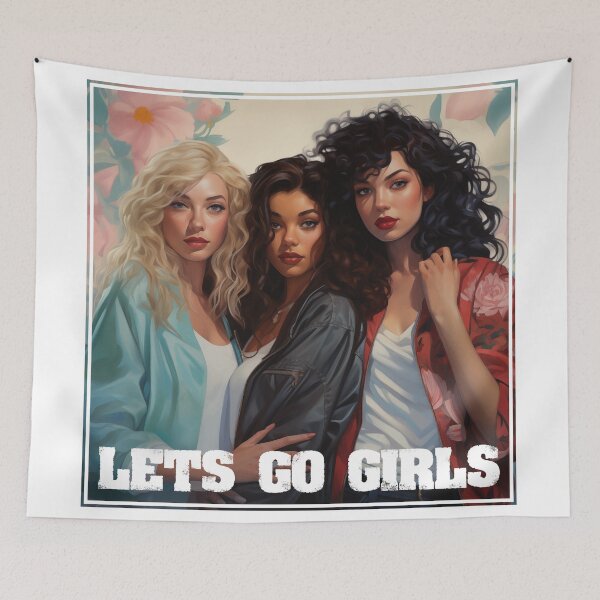 Item preview, Girl Power: Lets Go Girls designed and sold by NeavesPhoto.