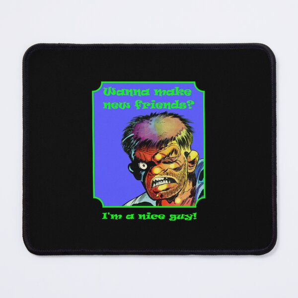 Item preview, Wanna make new friends? - Vintage horror comic cover designed and sold by Alex Starcatcher.