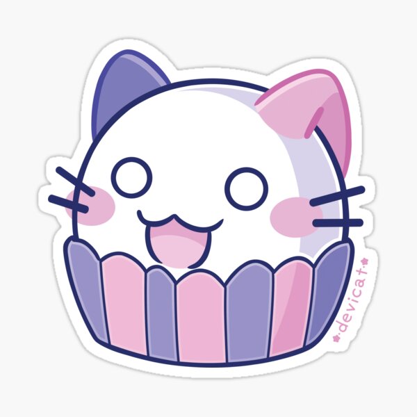 Item preview, CandiCat Cupcake • 2023 designed and sold by Devi Cat.