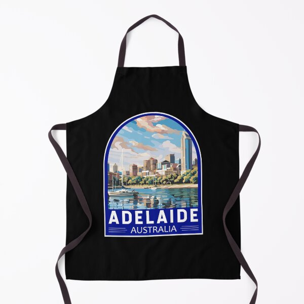 Item preview, Adelaide Australia Travel Art Emblem designed and sold by KrisSidDesigns.
