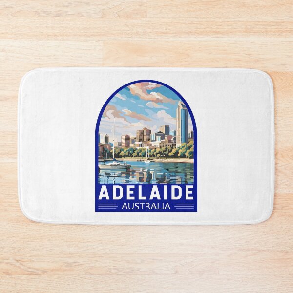 Item preview, Adelaide Australia Travel Art Emblem designed and sold by KrisSidDesigns.