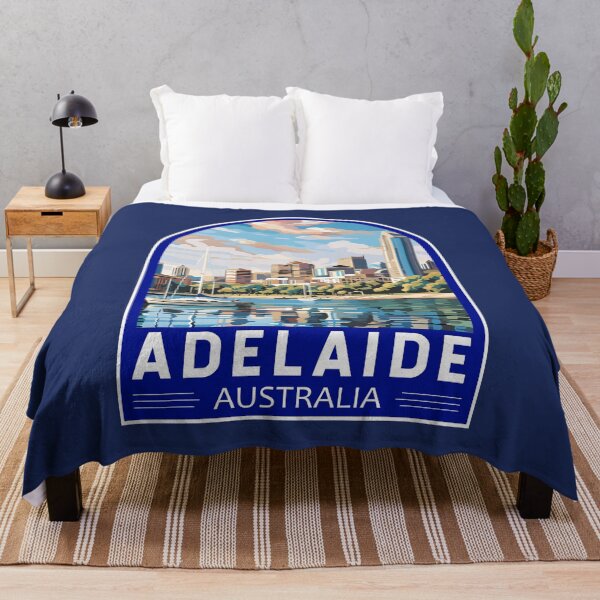 Item preview, Adelaide Australia Travel Art Emblem designed and sold by KrisSidDesigns.