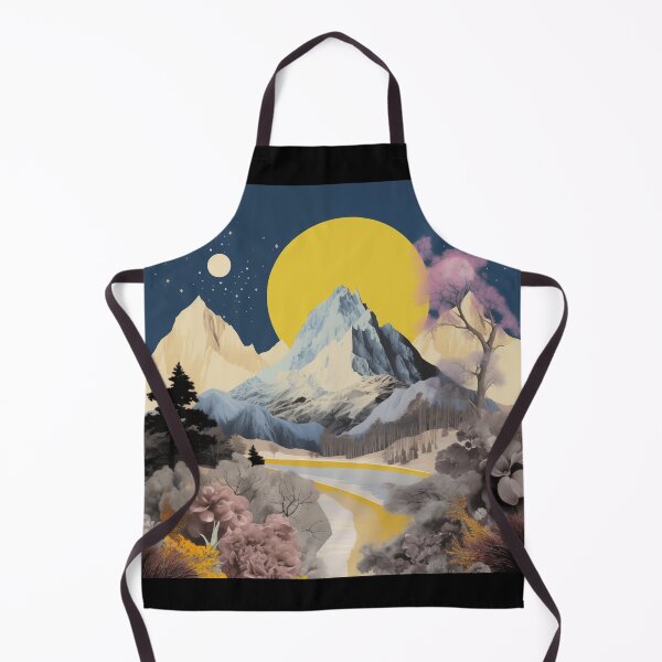 Item preview, Negative Effect Collage Style Landscape of Nature and Mountains designed and sold by Je-we.