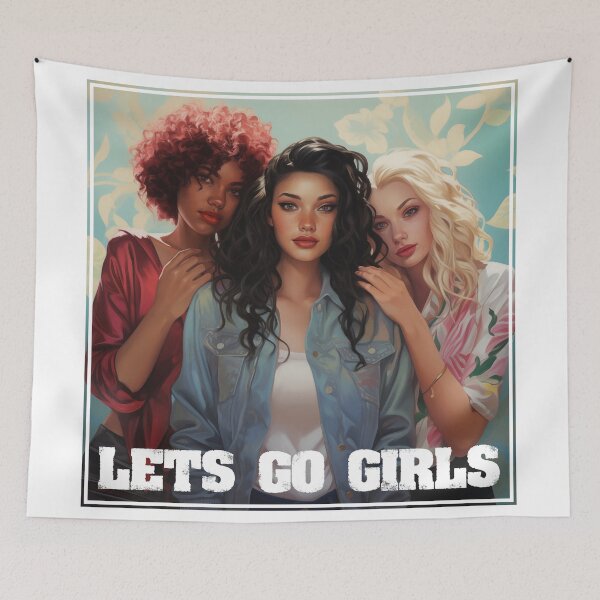 Item preview, Girl Power: Lets Go Girls designed and sold by NeavesPhoto.