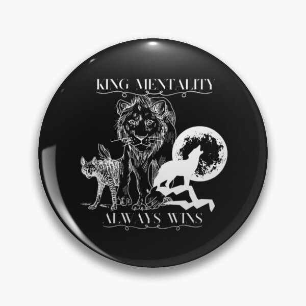 Item preview, kings mentality always wins designed and sold by XanderStyle.