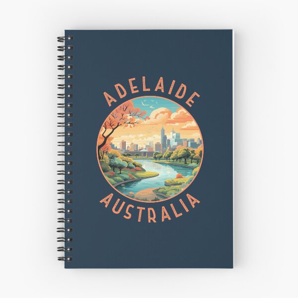 Item preview, Adelaide Australia Retro Distressed Circle designed and sold by KrisSidDesigns.