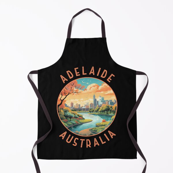 Item preview, Adelaide Australia Retro Distressed Circle designed and sold by KrisSidDesigns.