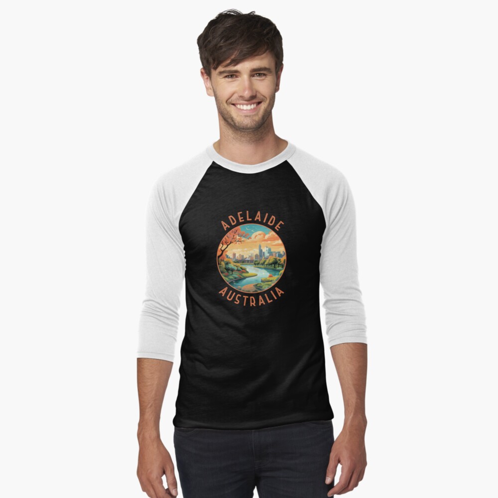 Item preview, Baseball ¾ Sleeve T-Shirt designed and sold by KrisSidDesigns.
