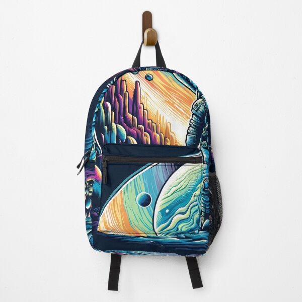 Item preview, Voyager's Realm: Astronaut Amidst Exotic Planetary Vistas designed and sold by CreationP.