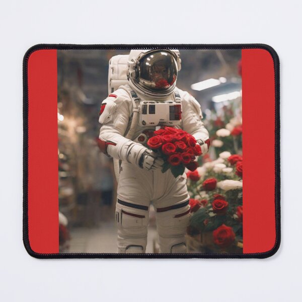 Item preview, Astronaut with Roses designed and sold by Brabofox.
