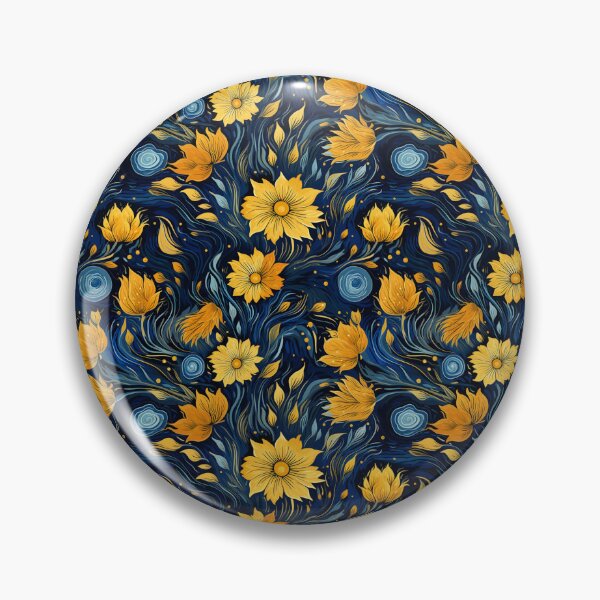 Item preview, Van Gogh Style Pattern designed and sold by Ewa Miller.