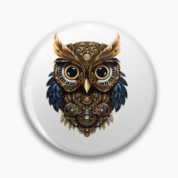 Item preview, Steampunk Owl Illustration designed and sold by sbachstroem.