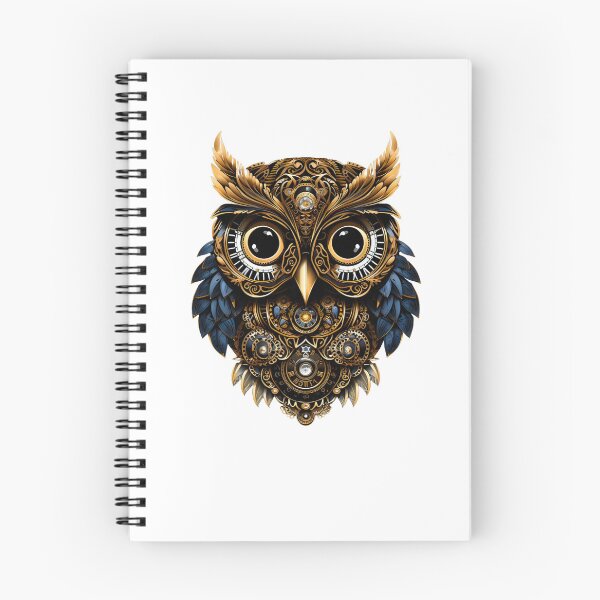 Item preview, Steampunk Owl Illustration designed and sold by sbachstroem.