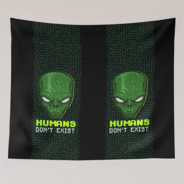 Item preview, Extra terrestrial design, Alien Perspective, Outer Space Design, Humans Don't exist design designed and sold by Gifiti.