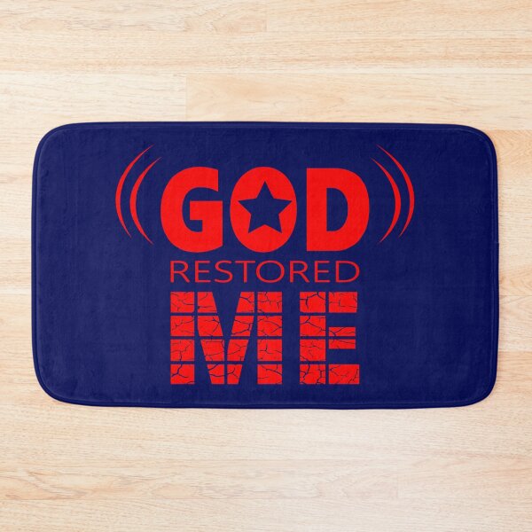Item preview, God Restored Me | red design | bible verse | Jeremiah 30 17 Psalm 51 12 Isaiah 61 7  Job 42 10 1 Peter 5 10 designed and sold by ZechJohnRB.