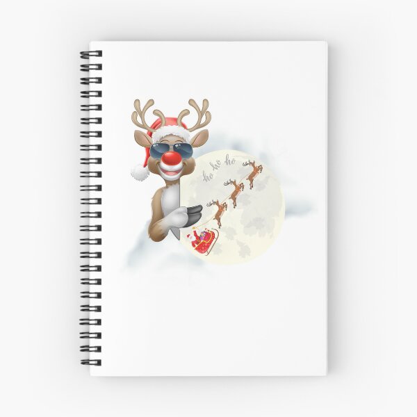 Item preview, "Night Tales: Reindeer Dance Beneath the Moonlight with Santa" designed and sold by Power-OF-You.