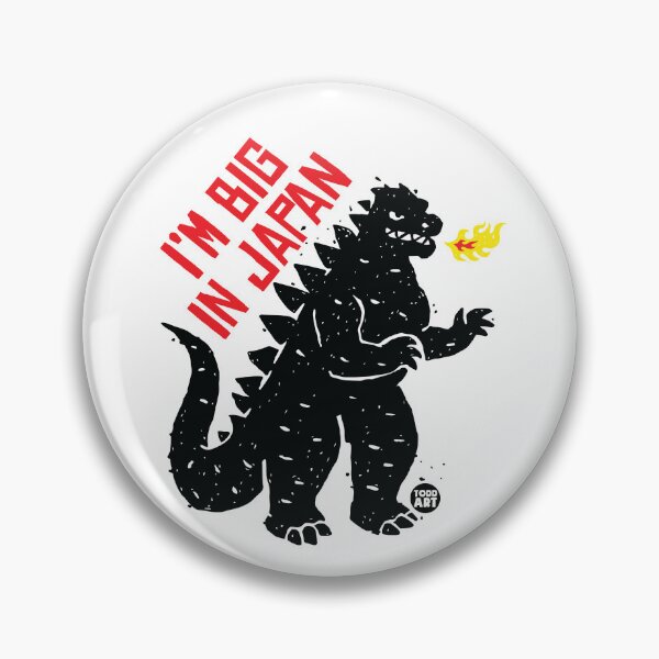 Artikelvorschau, BIG IN JAPAN GODZILLA entworfen und verkauft von TODD GOLDMAN.