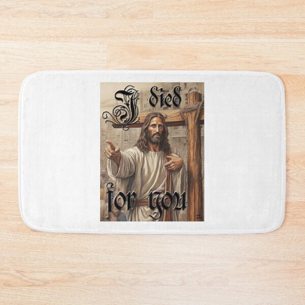Item preview, I died for you; Jesus Christ; Son of God; designed and sold by StickerApe.