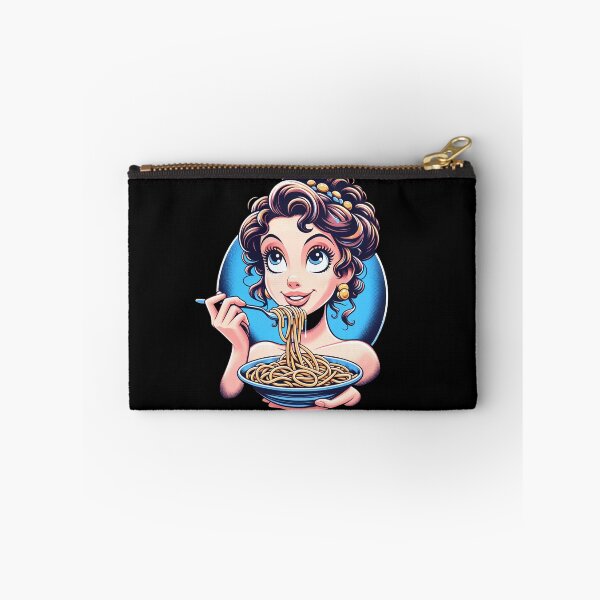 Item preview, Girl Eating Spaghetti designed and sold by WorldByFlowers.