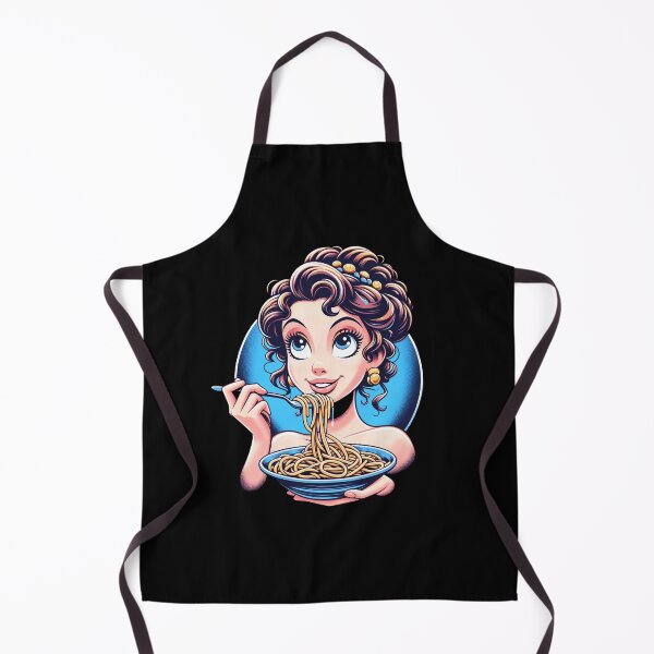 Item preview, Girl Eating Spaghetti designed and sold by WorldByFlowers.