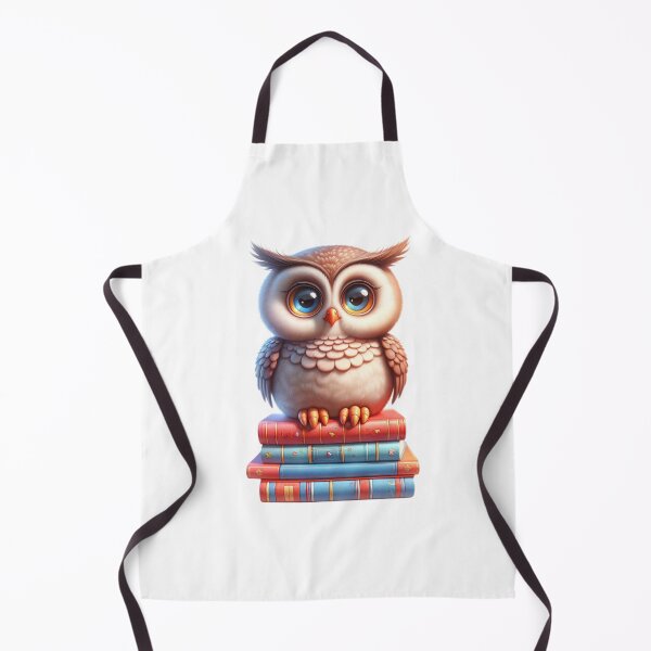 Item preview, Owl Perched on Books designed and sold by CharmStudio.
