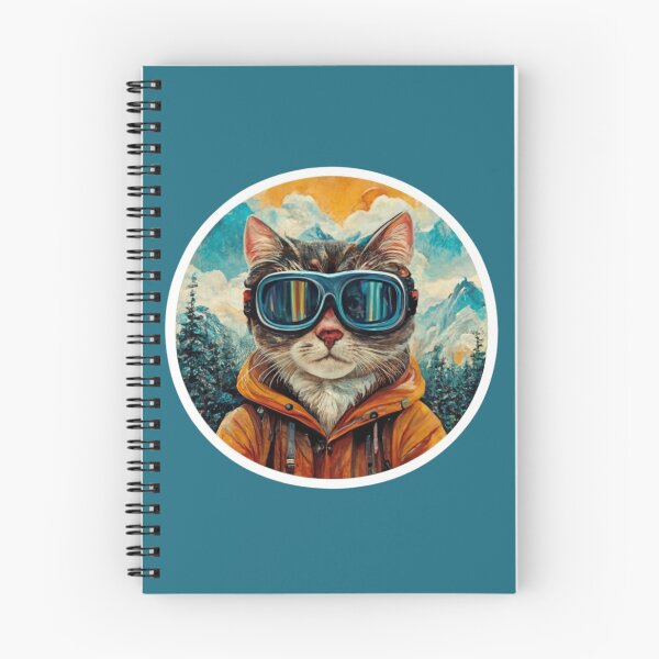Item preview, Cat in goggles designed and sold by effateON.