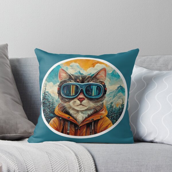Item preview, Cat in goggles designed and sold by effateON.