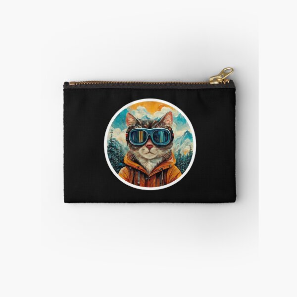 Item preview, Cat in goggles designed and sold by effateON.