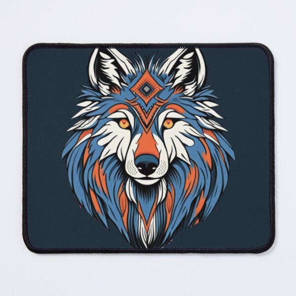 Item preview, Soulful Symmetry: Unleashing the Motif Wolf designed and sold by NightshadeWolfs.