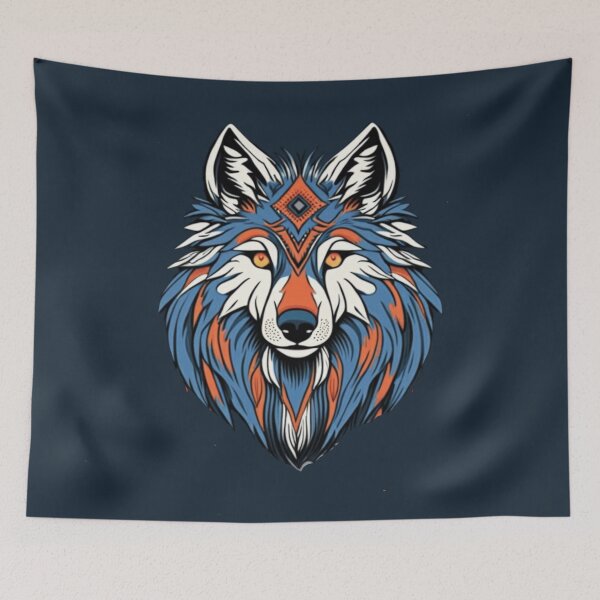 Item preview, Soulful Symmetry: Unleashing the Motif Wolf designed and sold by NightshadeWolfs.