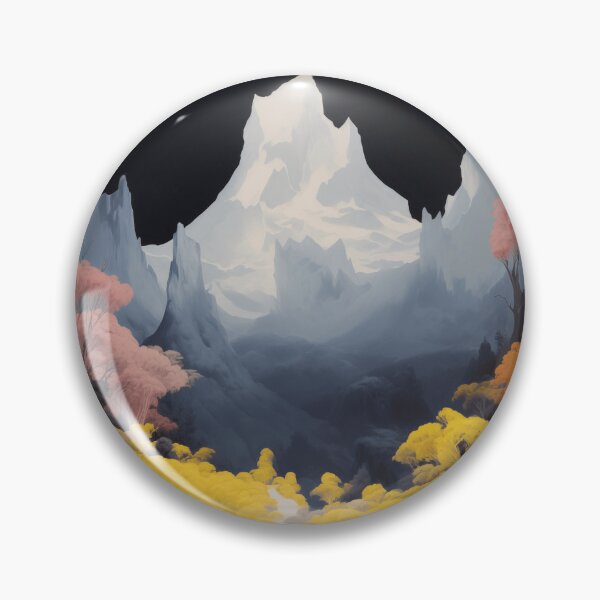 Item preview, Negative Effect Landscape of Nature and Mountains designed and sold by Je-we.