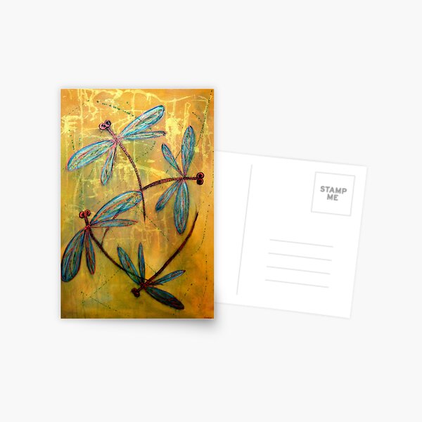 Dragonfly Haze Postcard