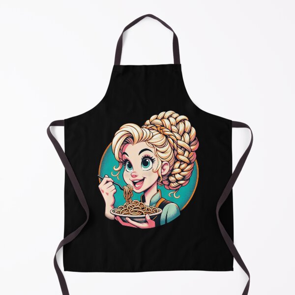 Item preview, Girl Eating Spaghetti designed and sold by WorldByFlowers.