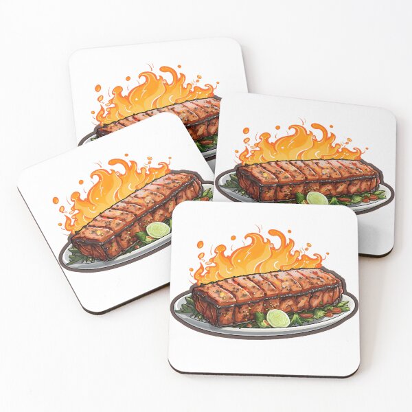 Artikelvorschau, Steak mit Gewürzen entworfen und verkauft von marezino.