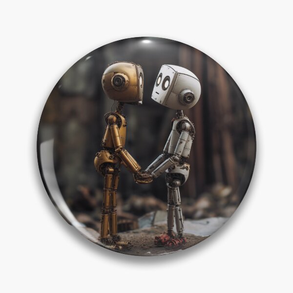 Item preview, Two lonely Droids find each other designed and sold by Matski.