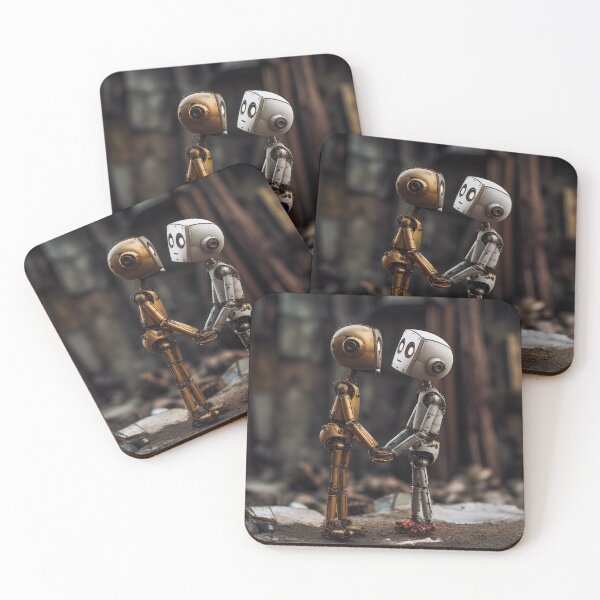 Item preview, Two lonely Droids find each other designed and sold by Matski.