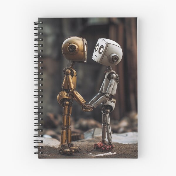 Item preview, Two lonely Droids find each other designed and sold by Matski.