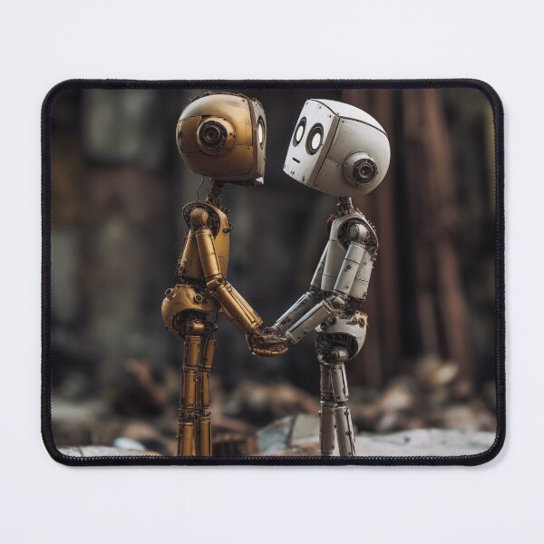 Item preview, Two lonely Droids find each other designed and sold by Matski.