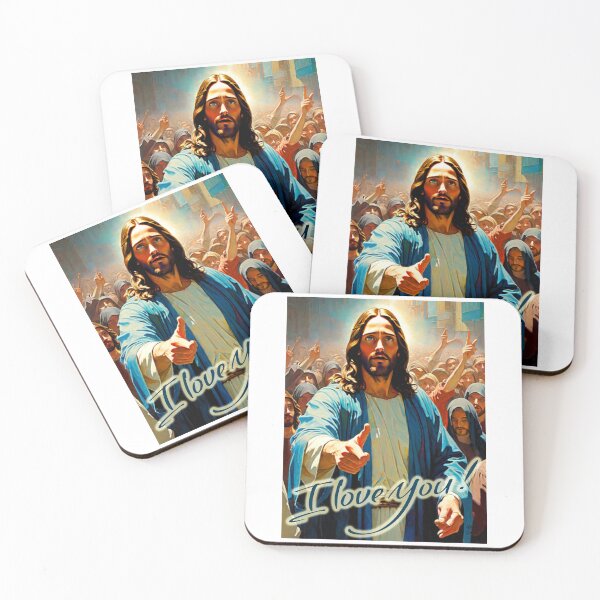 Item preview, I Love You; Jesus Christ; Son of God; designed and sold by StickerApe.