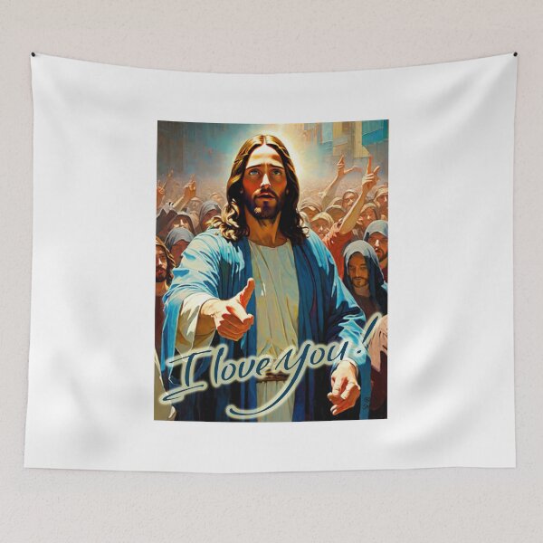 Item preview, I Love You; Jesus Christ; Son of God; designed and sold by StickerApe.